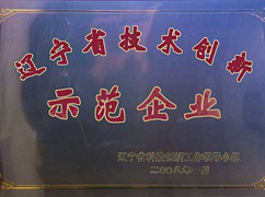 遼寧省技術(shù)創(chuàng  )新示范企業(yè)