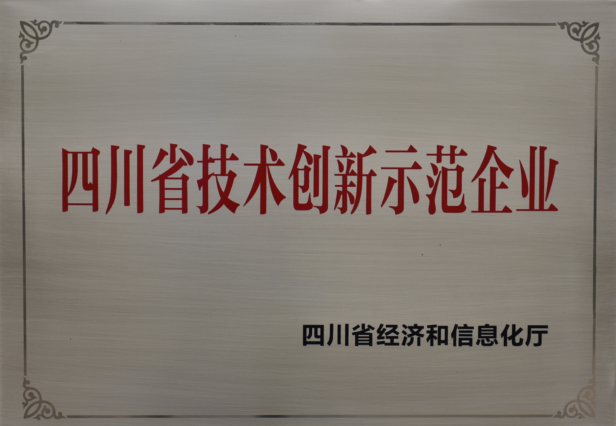 四川省技術(shù)創(chuàng  )新示范企業(yè)